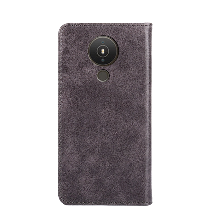 For Nokia 1.4 Non-Magnetic Retro Texture Horizontal Flip Leather Phone Case
