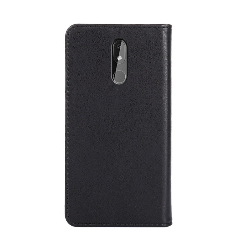 For Nokia 3.2 Non-Magnetic Retro Texture Horizontal Flip Leather Phone Case