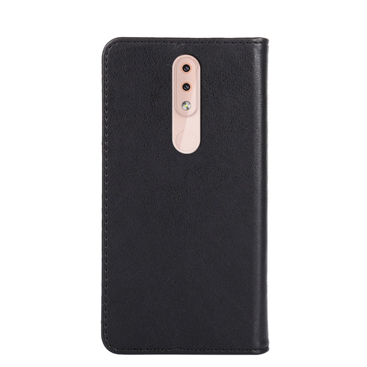 For Nokia 4.2 Non-Magnetic Retro Texture Horizontal Flip Leather Phone Case