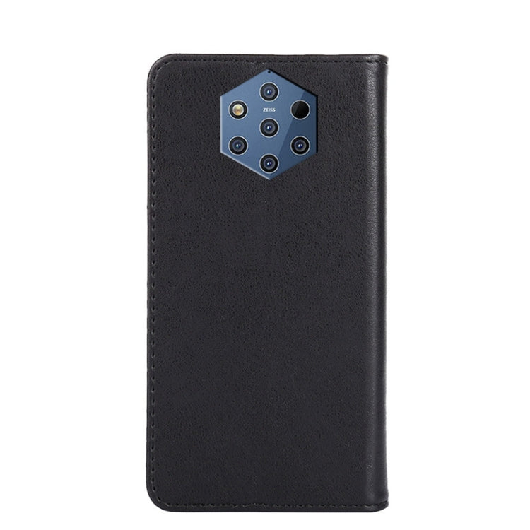 For Nokia 9 PureView Non-Magnetic Retro Texture Horizontal Flip Leather Phone Case