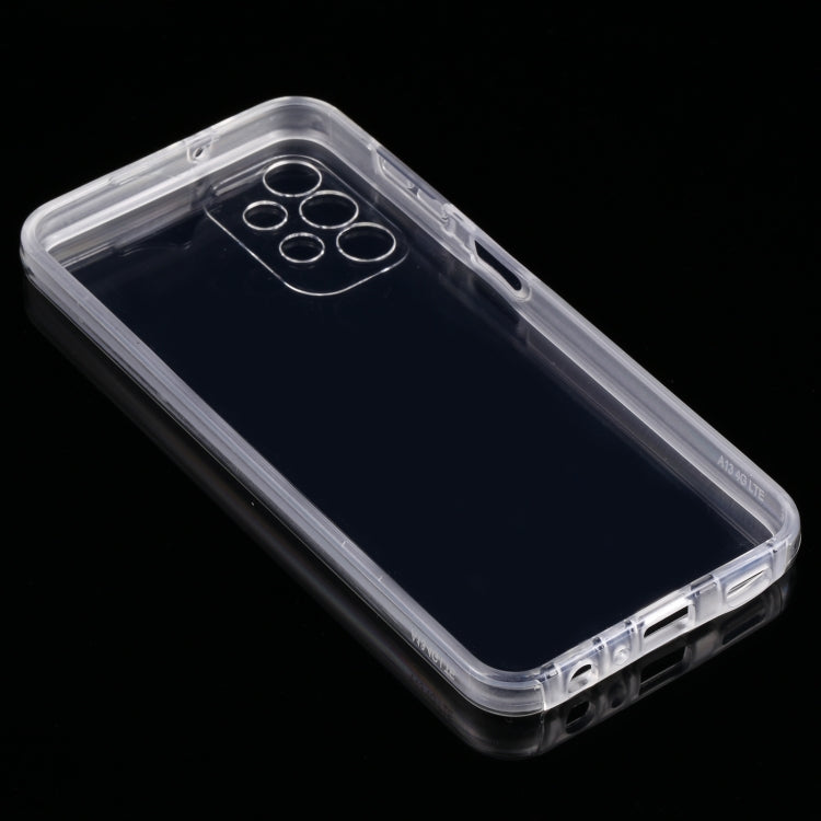 For Samsung Galaxy A13 4G PC+TPU Double-Sided All-Inclusive Transparent Phone Case