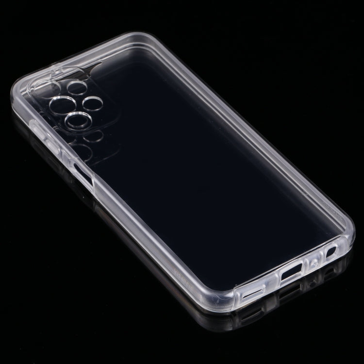 For Samsung Galaxy A13 4G PC+TPU Double-Sided All-Inclusive Transparent Phone Case