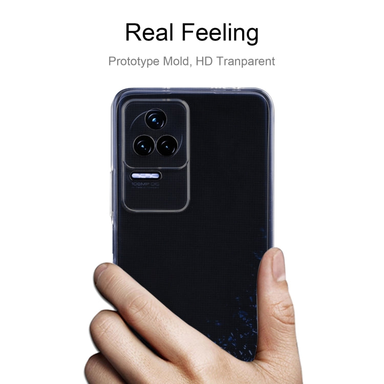 For Xiaomi Redmi K50 / K40S 0.75mm Ultra-thin Transparent TPU Phone Case