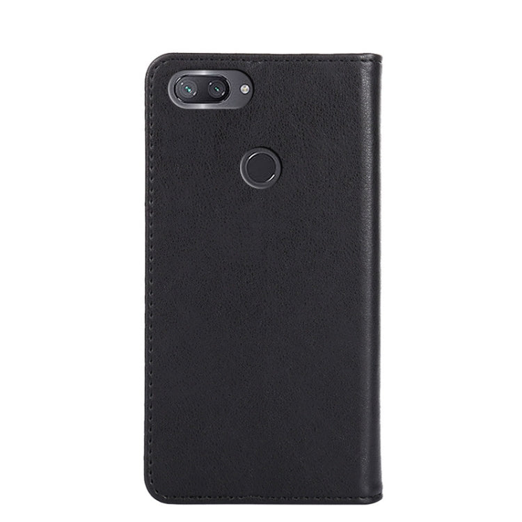 For Xiaomi Mi 8 Lite Non-Magnetic Retro Texture Leather Phone Case