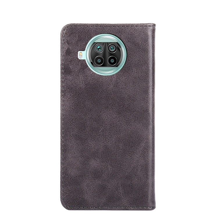 For Xiaomi Mi 10T Lite 5G / Redmi Note 9 Pro 5G Non-Magnetic Retro Texture Leather Phone Case