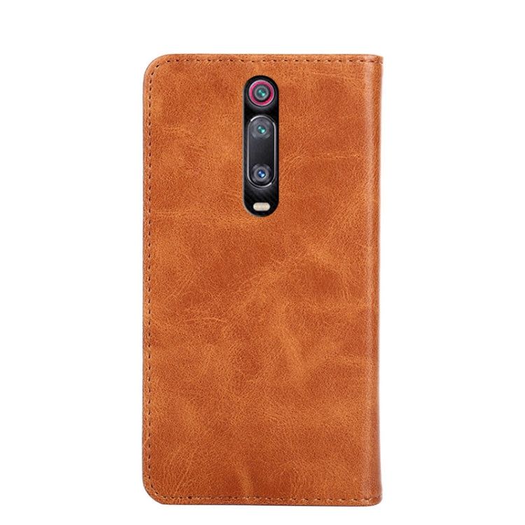 For Xiaomi Redmi 9T / 9T Pro Non-Magnetic Retro Texture Leather Phone Case