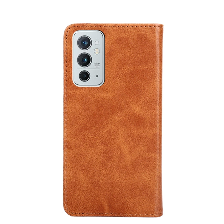 For OnePlus 9RT 5G Non-Magnetic Retro Texture Horizontal Flip Leather Case with Holder & Card Slots & Wallet