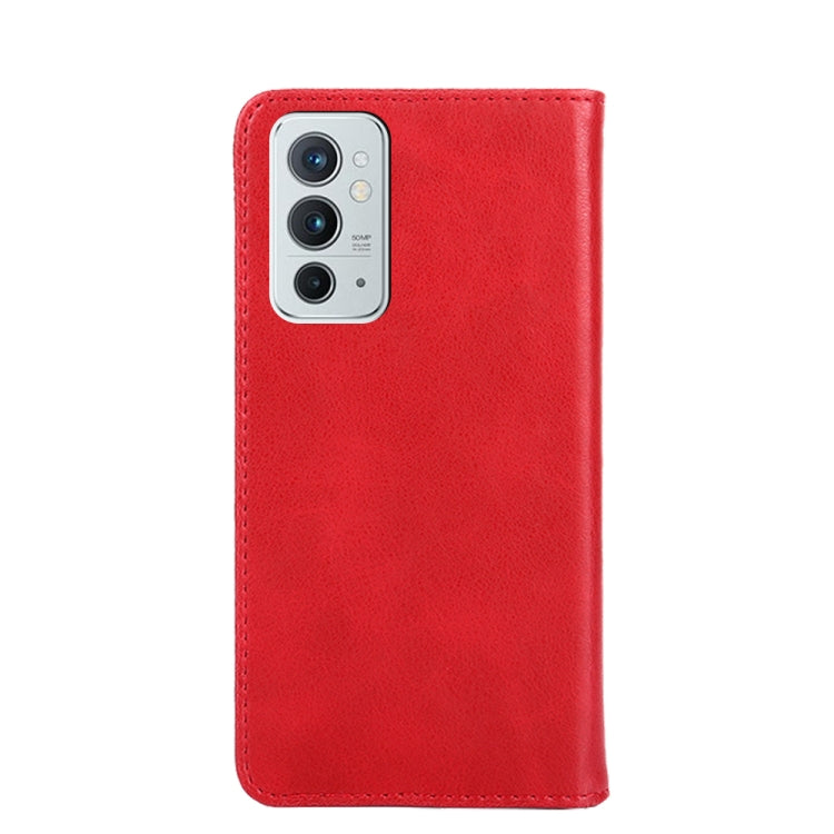 For OnePlus 9RT 5G Non-Magnetic Retro Texture Horizontal Flip Leather Case with Holder & Card Slots & Wallet