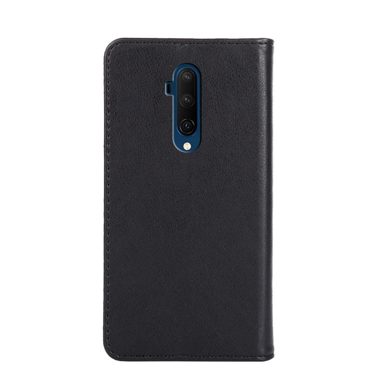 For OnePlus 7T Pro Non-Magnetic Retro Texture Horizontal Flip Leather Case with Holder & Card Slots & Wallet
