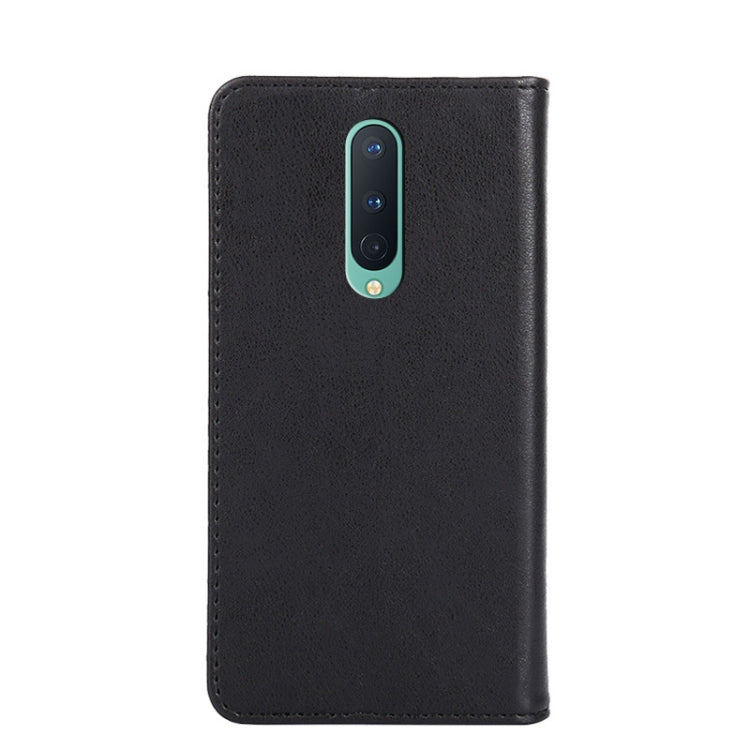 For OnePlus 8 Non-Magnetic Retro Texture Horizontal Flip Leather Case with Holder & Card Slots & Wallet