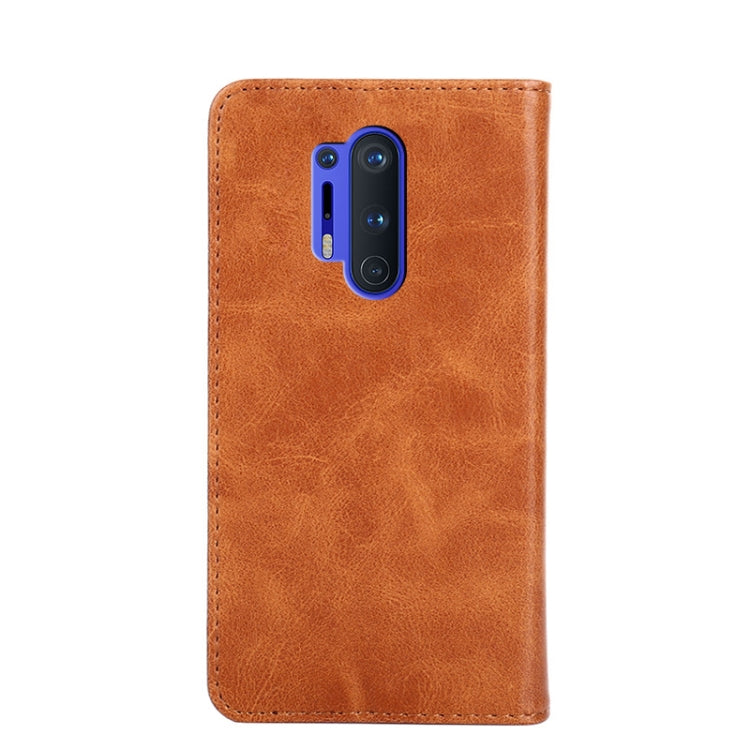 For OnePlus 8 Pro Non-Magnetic Retro Texture Horizontal Flip Leather Case with Holder & Card Slots & Wallet