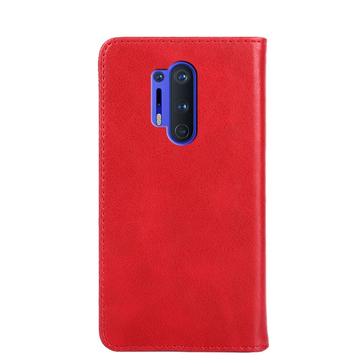 For OnePlus 8 Pro Non-Magnetic Retro Texture Horizontal Flip Leather Case with Holder & Card Slots & Wallet