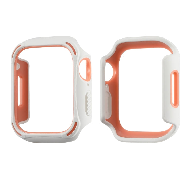 PC+TPU Two-color Frame Watch Case For Apple Watch Series 8 / 7 41mm