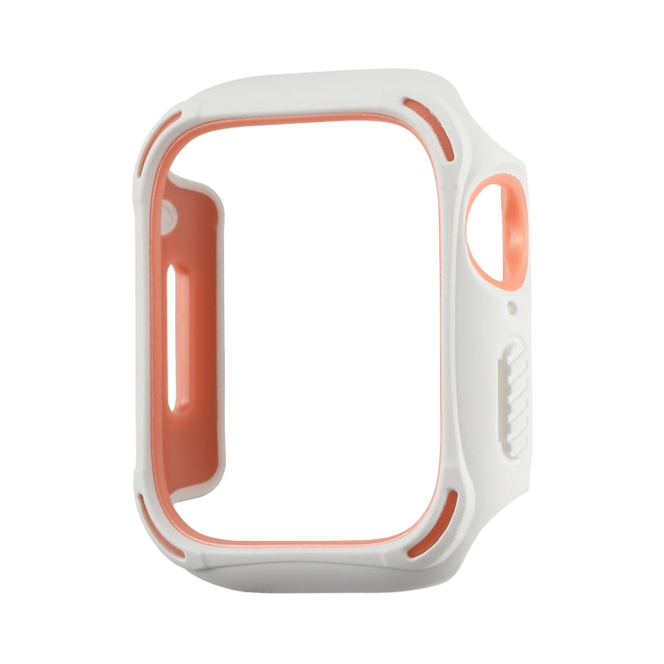 PC+TPU Two-color Frame Watch Case For Apple Watch Series 8 / 7 41mm