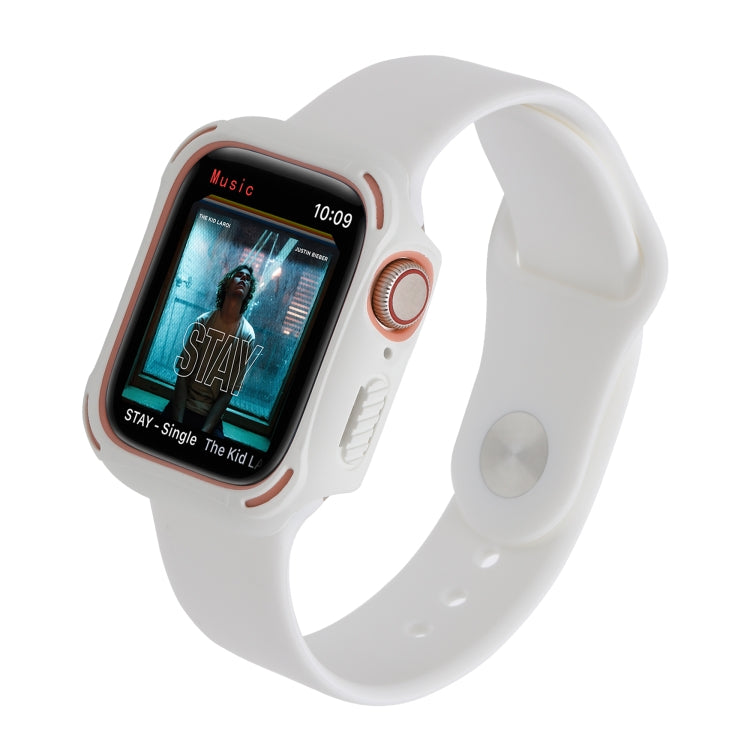 PC+TPU Two-color Frame Watch Case For Apple Watch Series 8 / 7 41mm