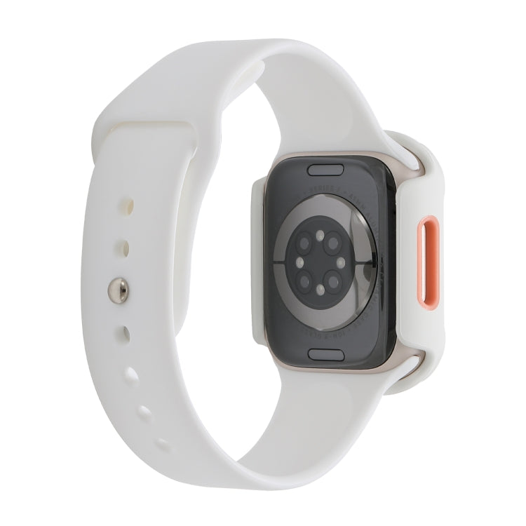 PC+TPU Two-color Frame Watch Case For Apple Watch Series 8 / 7 41mm
