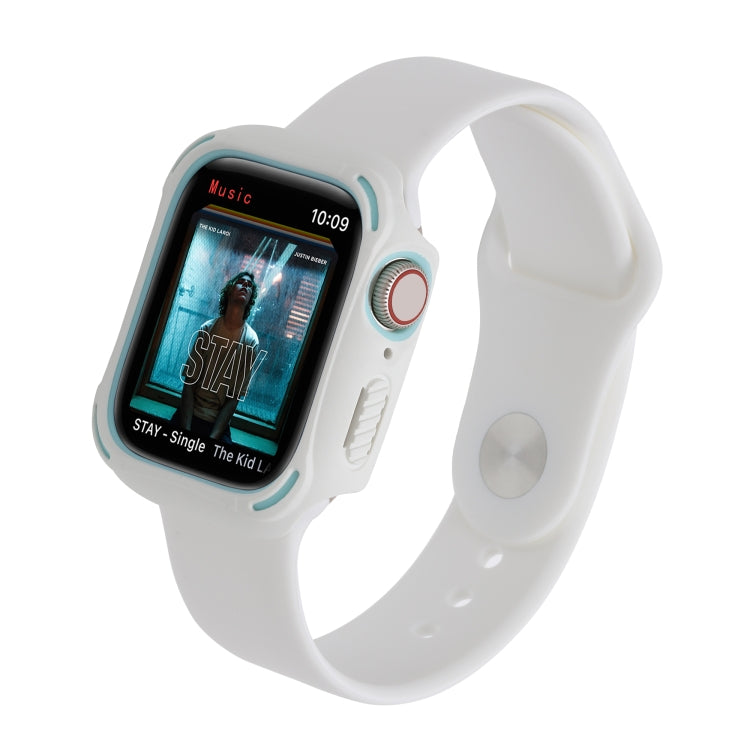 PC+TPU Two-color Frame Watch Case For Apple Watch Series 8 / 7 41mm