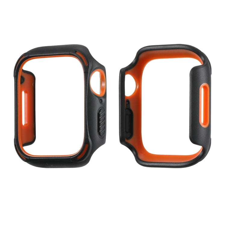 PC+TPU Two-color Frame Watch Case For Apple Watch Series 8 / 7 41mm