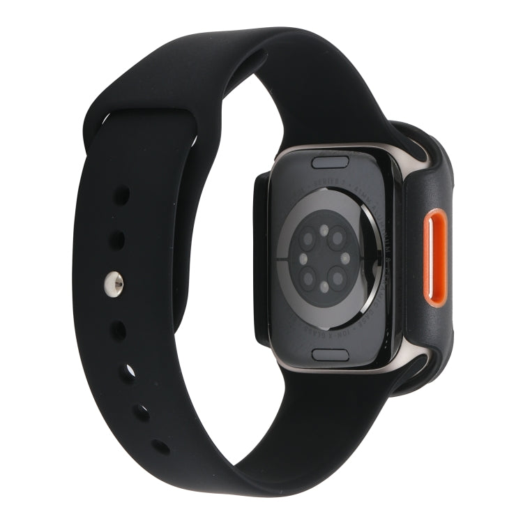 PC+TPU Two-color Frame Watch Case For Apple Watch Series 8 / 7 41mm