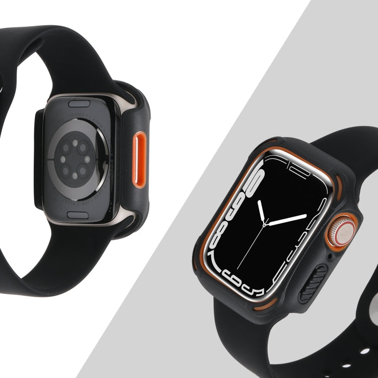 PC+TPU Two-color Frame Watch Case For Apple Watch Series 8 / 7 41mm