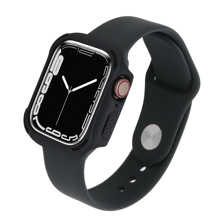 PC+TPU Two-color Frame Watch Case For Apple Watch Series 8 / 7 41mm