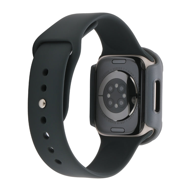 PC+TPU Two-color Frame Watch Case For Apple Watch Series 8 / 7 41mm