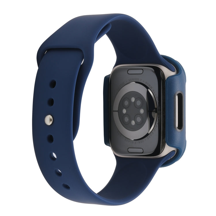 PC+TPU Two-color Frame Watch Case For Apple Watch Series 8 / 7 41mm