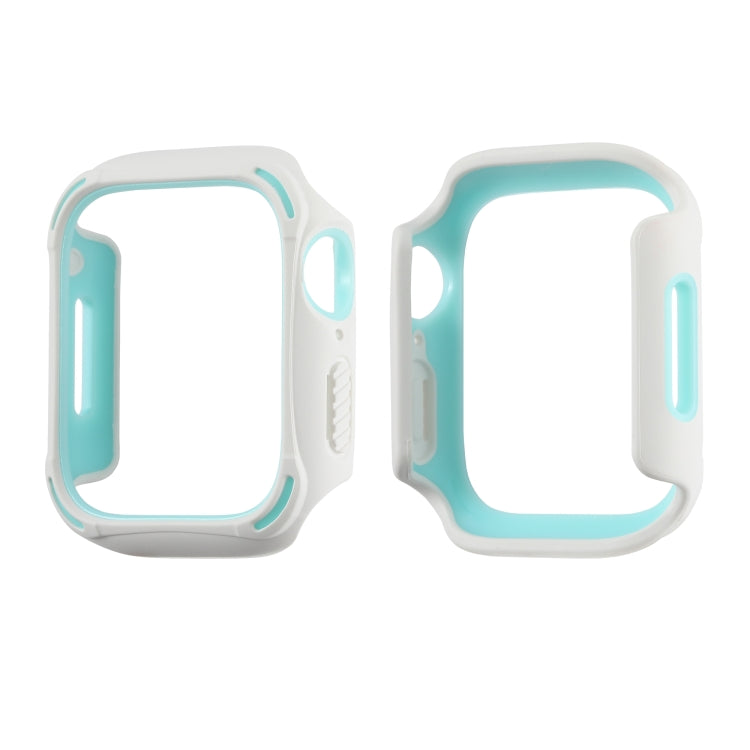 PC+TPU Two-color Frame Watch Case For Apple Watch Series 8 / 7 45mm