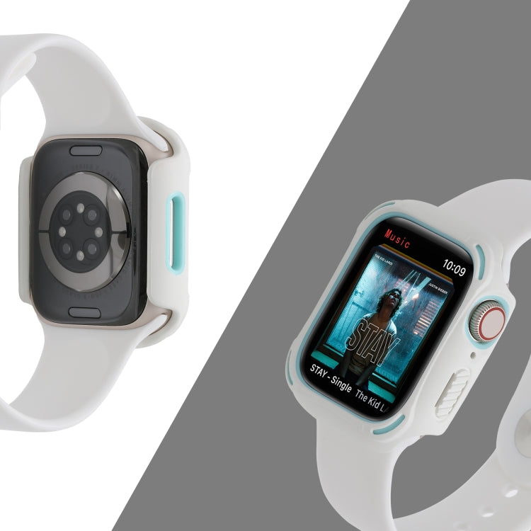 PC+TPU Two-color Frame Watch Case For Apple Watch Series 8 / 7 45mm