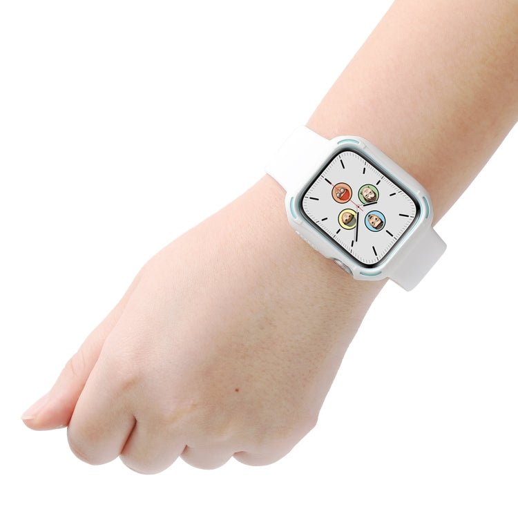 PC+TPU Two-color Frame Watch Case For Apple Watch Series 8 / 7 45mm