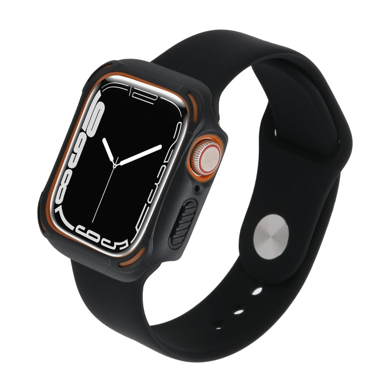 PC+TPU Two-color Frame Watch Case For Apple Watch Series 8 / 7 45mm
