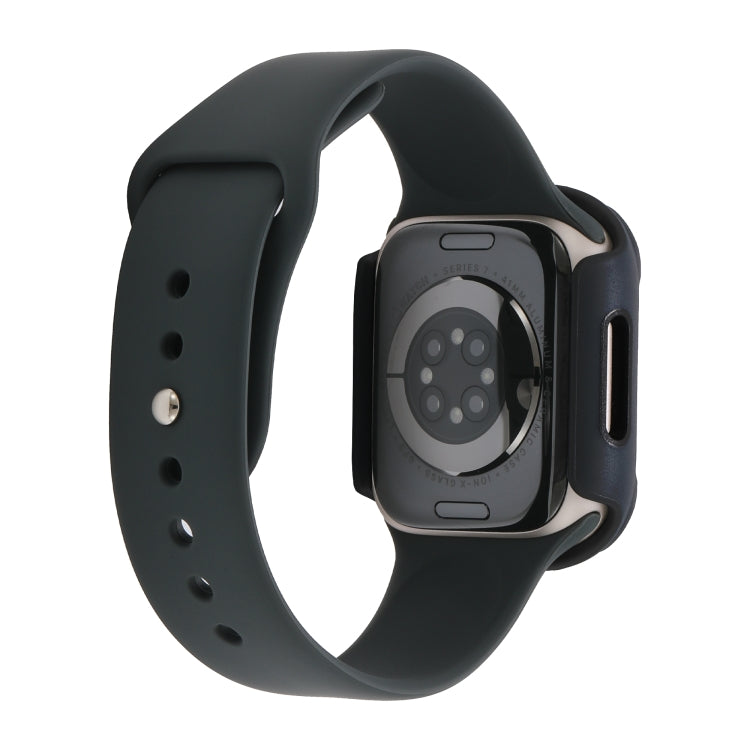 PC+TPU Two-color Frame Watch Case For Apple Watch Series 8 / 7 45mm