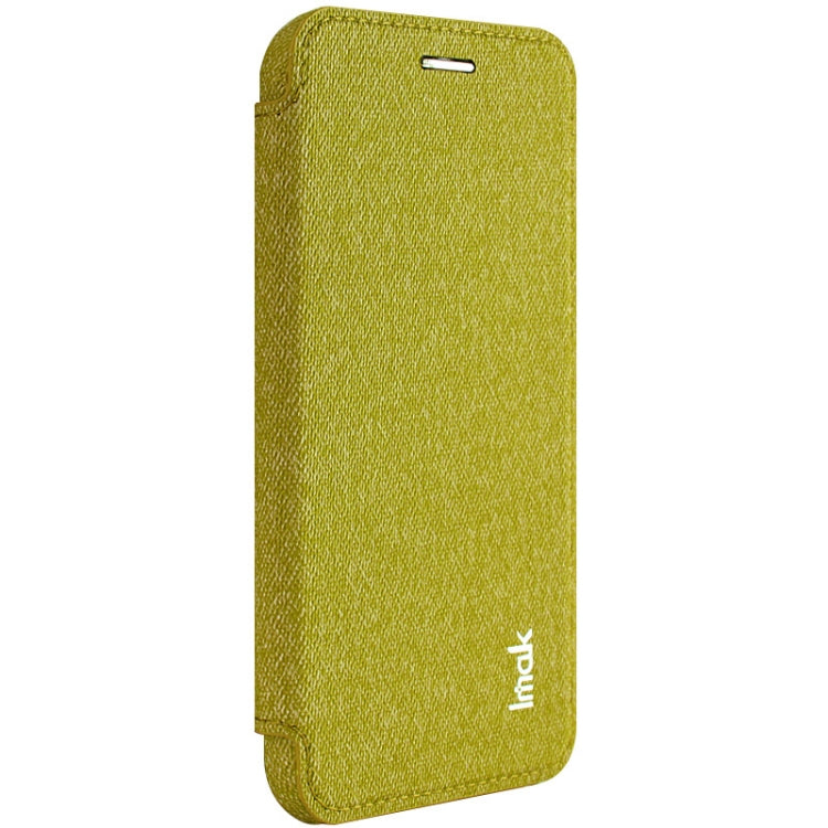 For iPhone 11 Pro IMAK Removable Horizontal Flip Denim Canvas + PC + Magnetic Stripe Case with Card Slot