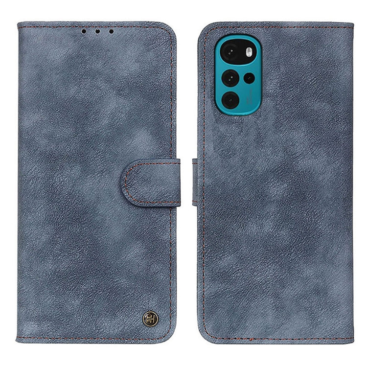 For Motorola Moto G22 Antelope Texture Magnetic Buckle Leather Phone Case