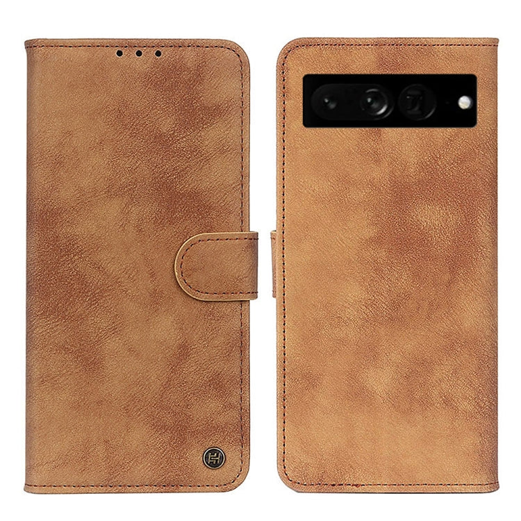 For Google Pixel 7 Pro 5G Antelope Texture Magnetic Buckle Leather Phone Case