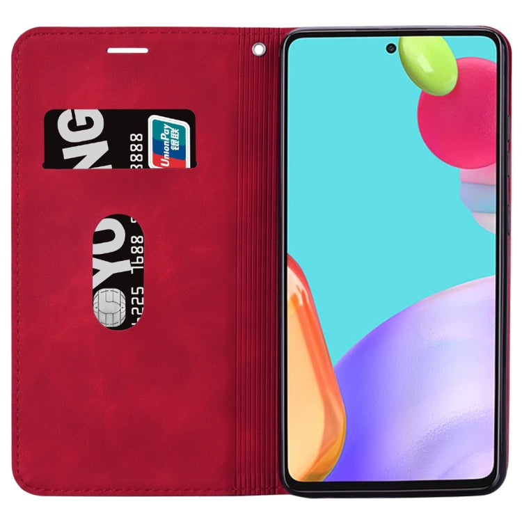 For Xiaomi Redmi Note 11 / Note 11S Frosted Business Magnetic Flip Leather Phone Case