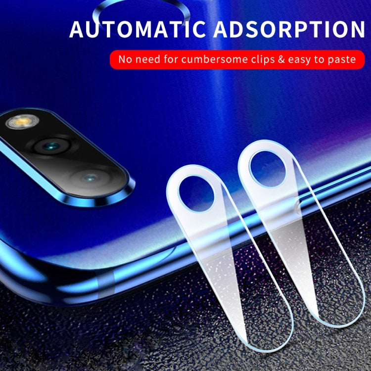 For Huawei Y6 9D Transparent Rear Camera Lens Protector Tempered Glass Film