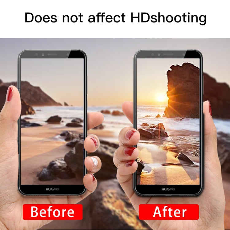 For Huawei Y6 9D Transparent Rear Camera Lens Protector Tempered Glass Film