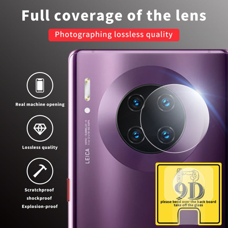 For Huawei Mate 30 9D Transparent Rear Camera Lens Protector Tempered Glass Film