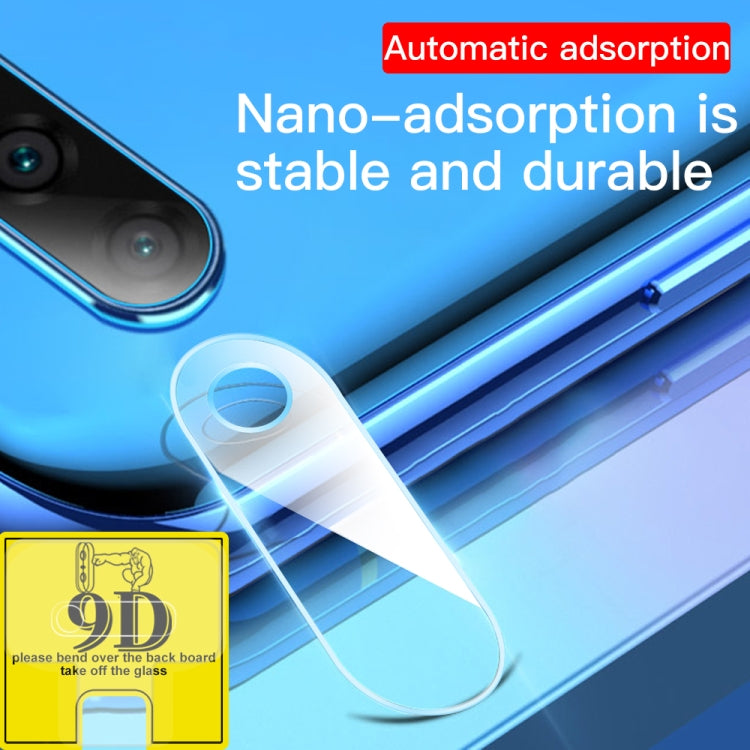 For Huawei Enjoy 8e 9D Transparent Rear Camera Lens Protector Tempered Glass Film