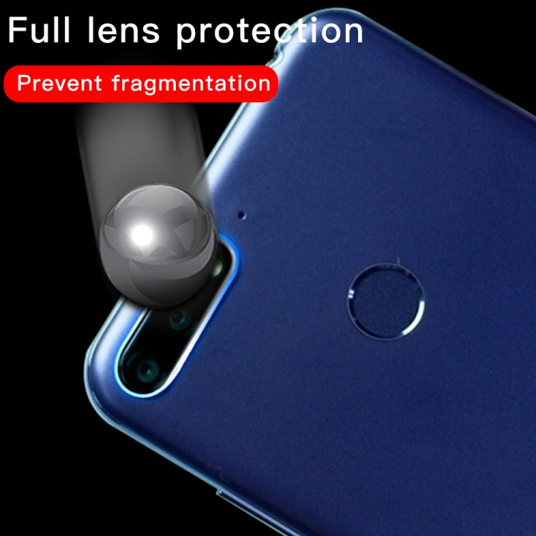 For Huawei Enjoy 8e 9D Transparent Rear Camera Lens Protector Tempered Glass Film