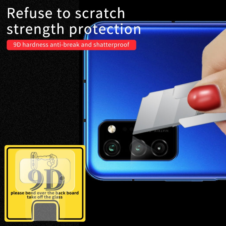 For Huawei Honor V30 9D Transparent Rear Camera Lens Protector Tempered Glass Film