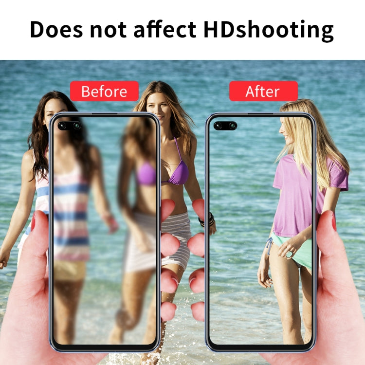 For Huawei Honor V30 9D Transparent Rear Camera Lens Protector Tempered Glass Film
