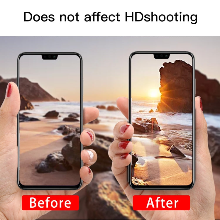 For Huawei Honor 8X 9D Transparent Rear Camera Lens Protector Tempered Glass Film