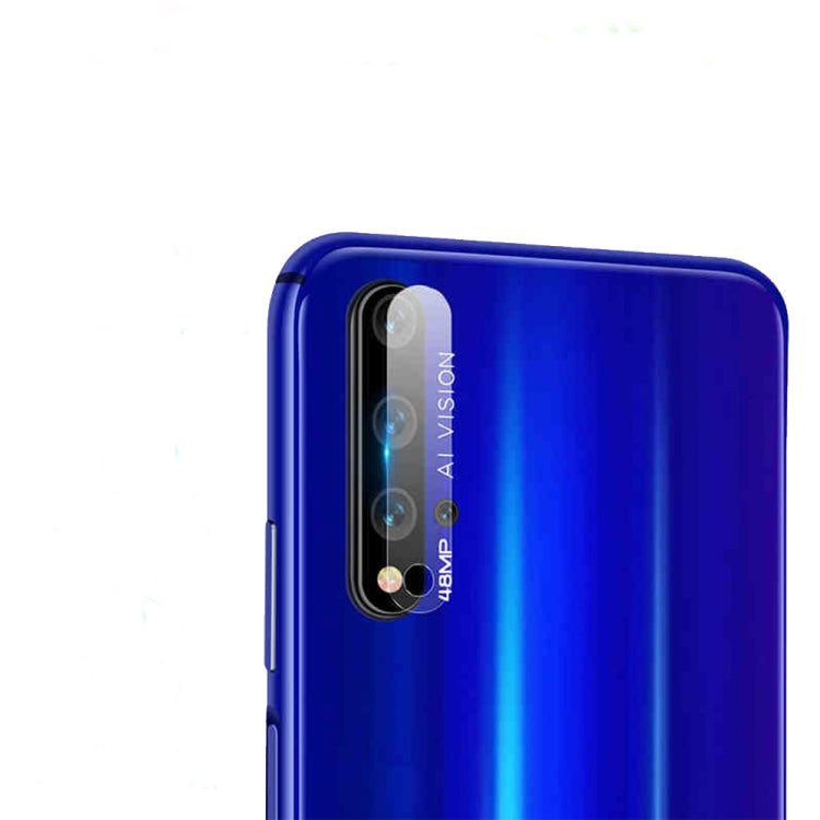 For Huawei Honor 20 9D Transparent Rear Camera Lens Protector Tempered Glass Film