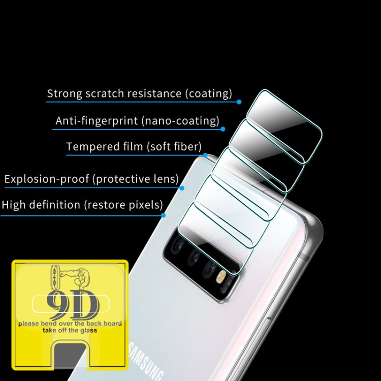 For Galaxy S10 9D Transparent Rear Camera Lens Protector Tempered Glass Film