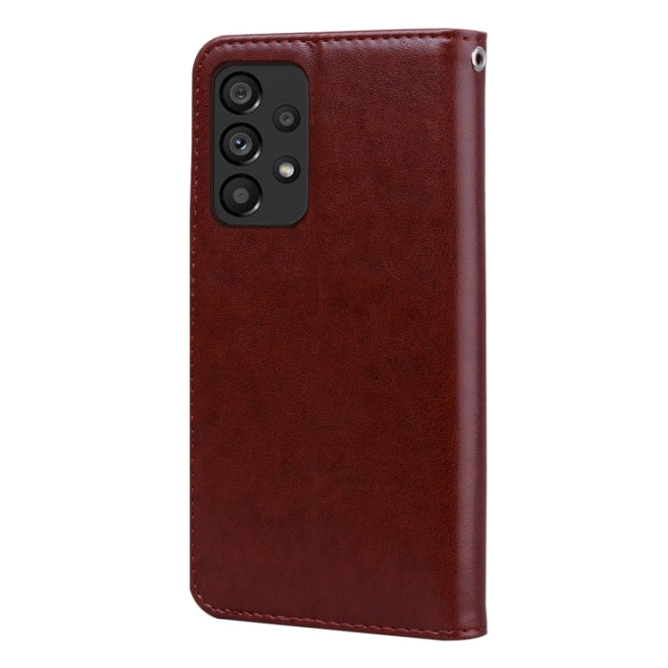 For Samsung Galaxy A53 5G Rose Embossed Leather Phone Case