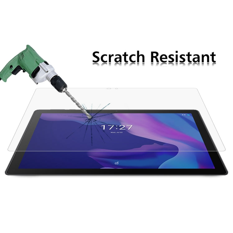 2 PCS 9H 2.5D Explosion-proof Tempered Tablet Glass Film For Alcatel 3T 10
