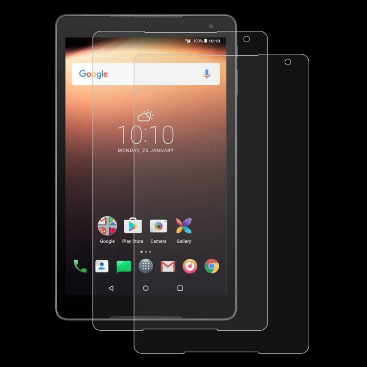 2 PCS 9H 2.5D Explosion-proof Tempered Tablet Glass Film For Alcatel A3 10 LTE EU 9026X