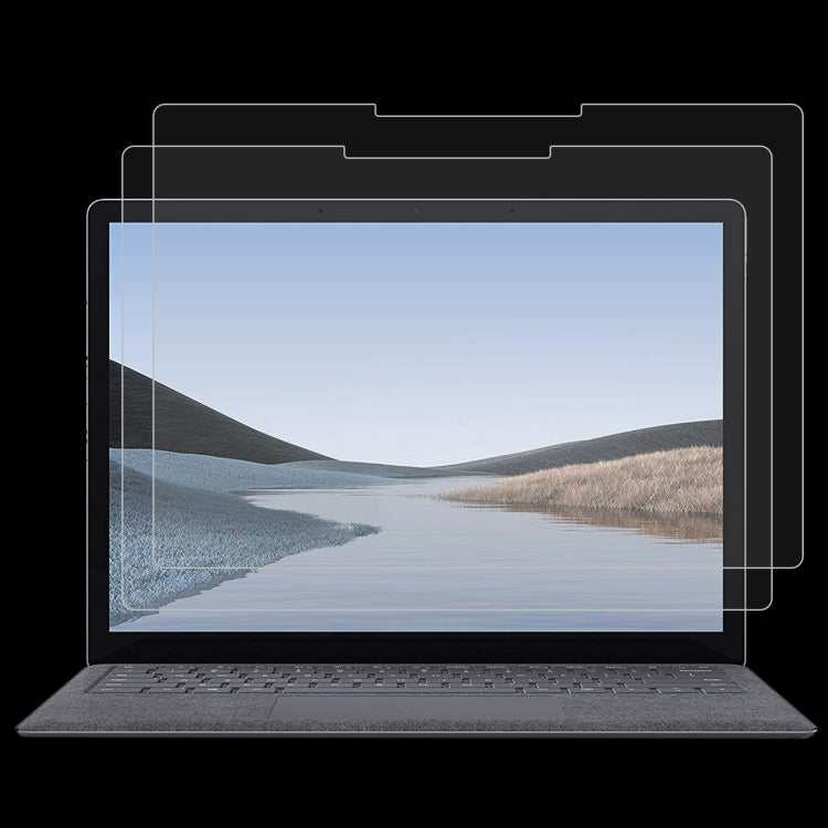2 PCS 9H 2.5D Explosion-proof Tempered Tablet Glass Film For MicroSoft Laptop Studio 14.4 inch